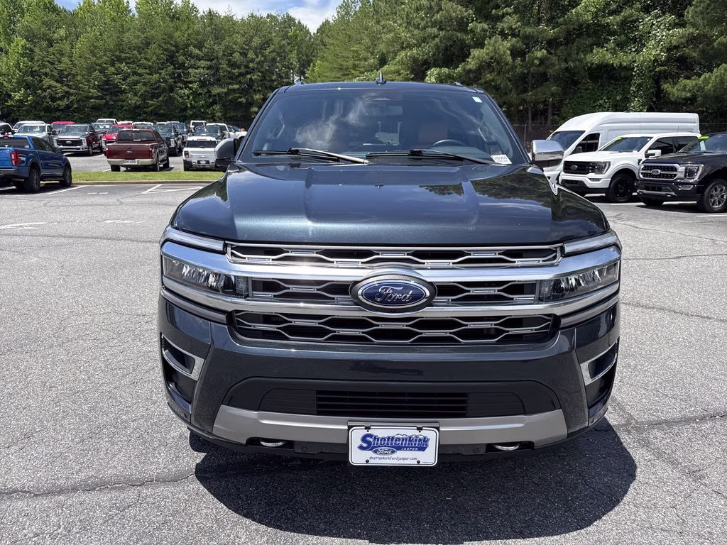2022 Stone Blue Metallic Ford Expedition Max Platinum 4X4 SUV