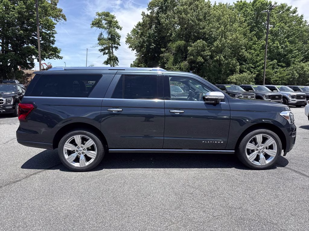 2022 Stone Blue Metallic Ford Expedition Max Platinum 4X4 SUV