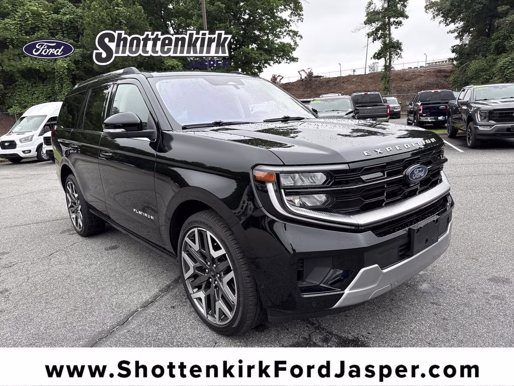 2025 Black Metallic Ford Expedition Platinum 4X4 SUV