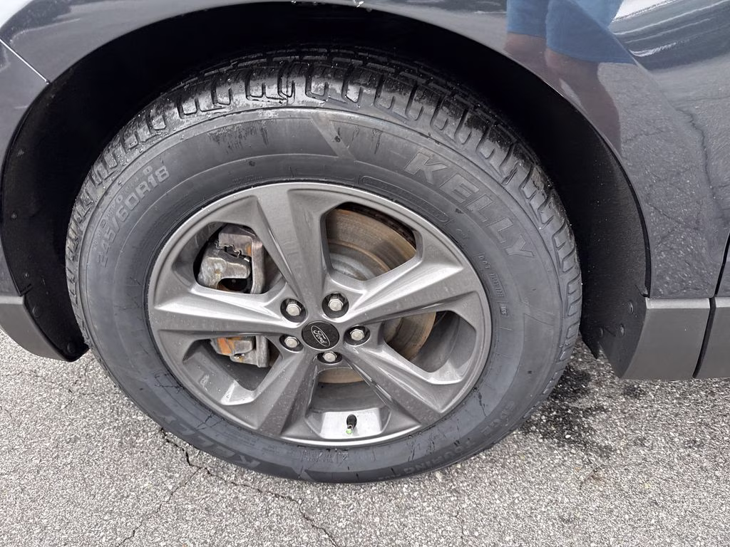 2022 Stone Blue Metallic Ford Edge SEL AWD SUV