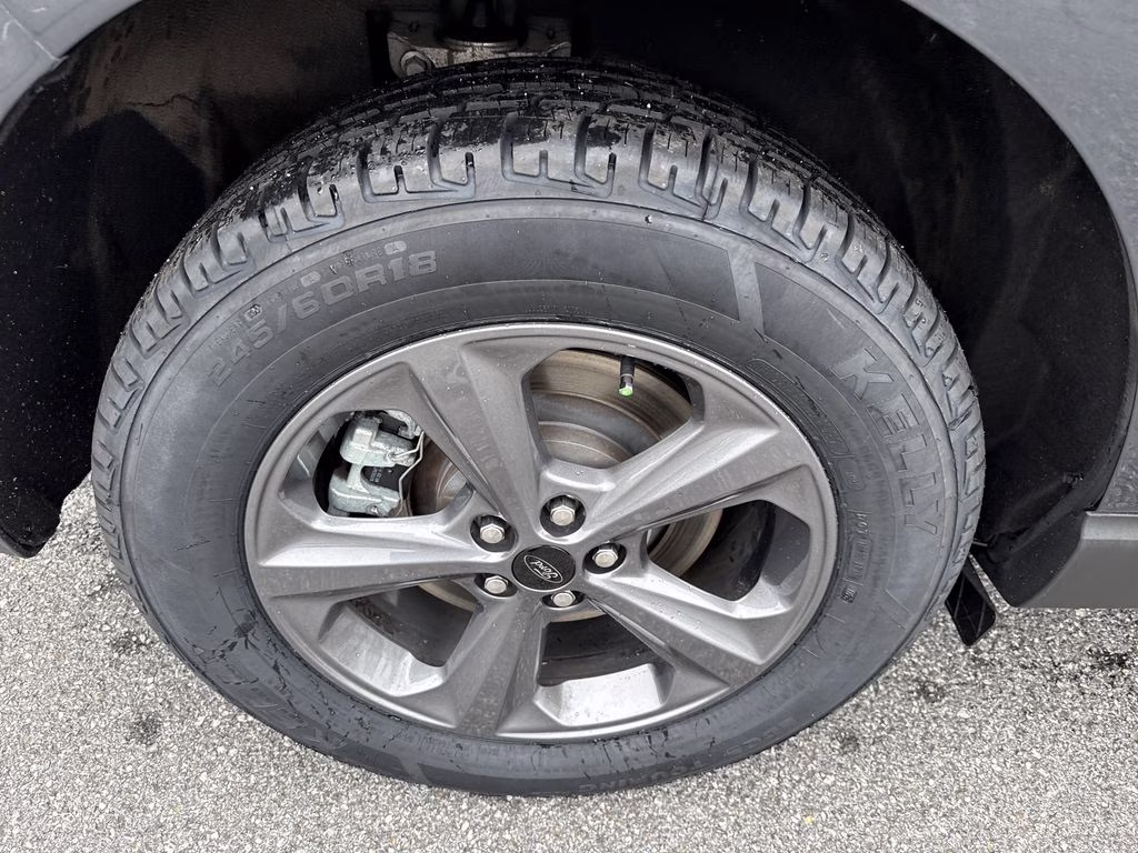 2022 Stone Blue Metallic Ford Edge SEL AWD SUV