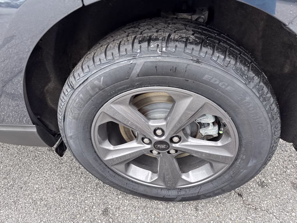 2022 Stone Blue Metallic Ford Edge SEL AWD SUV