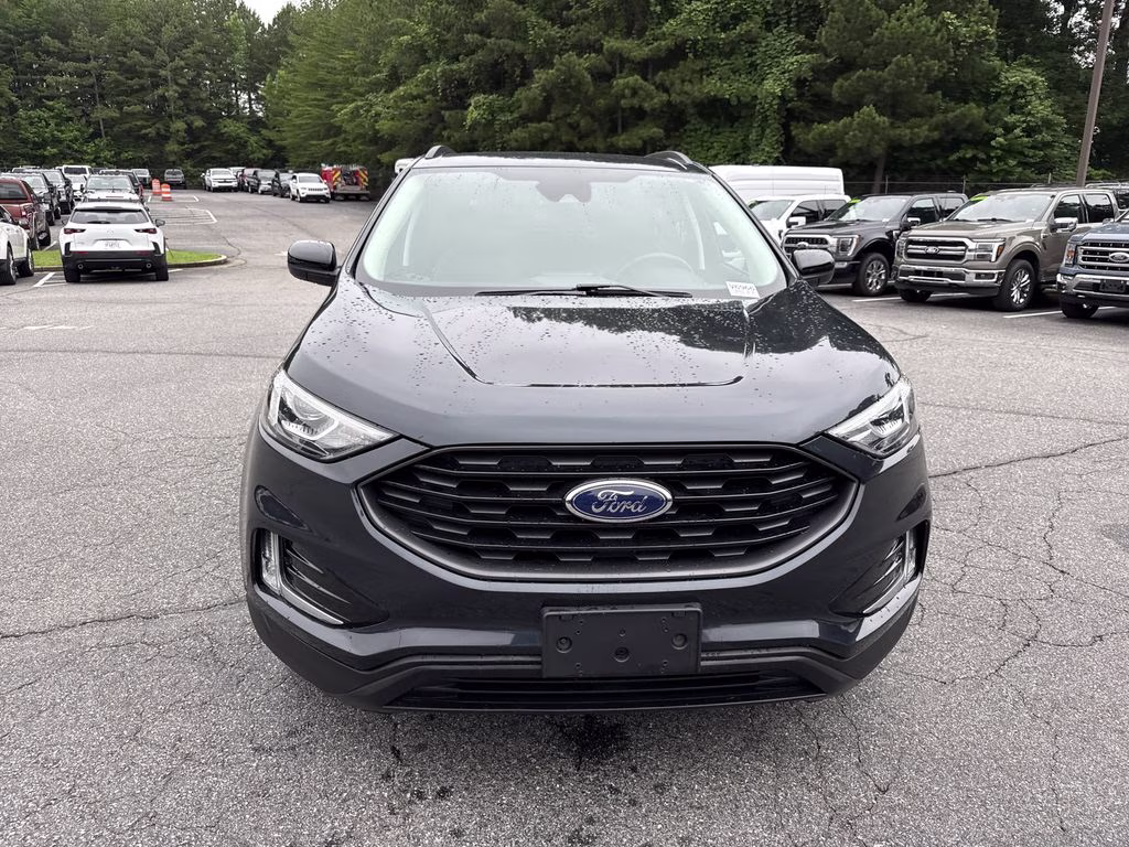 2022 Stone Blue Metallic Ford Edge SEL AWD SUV