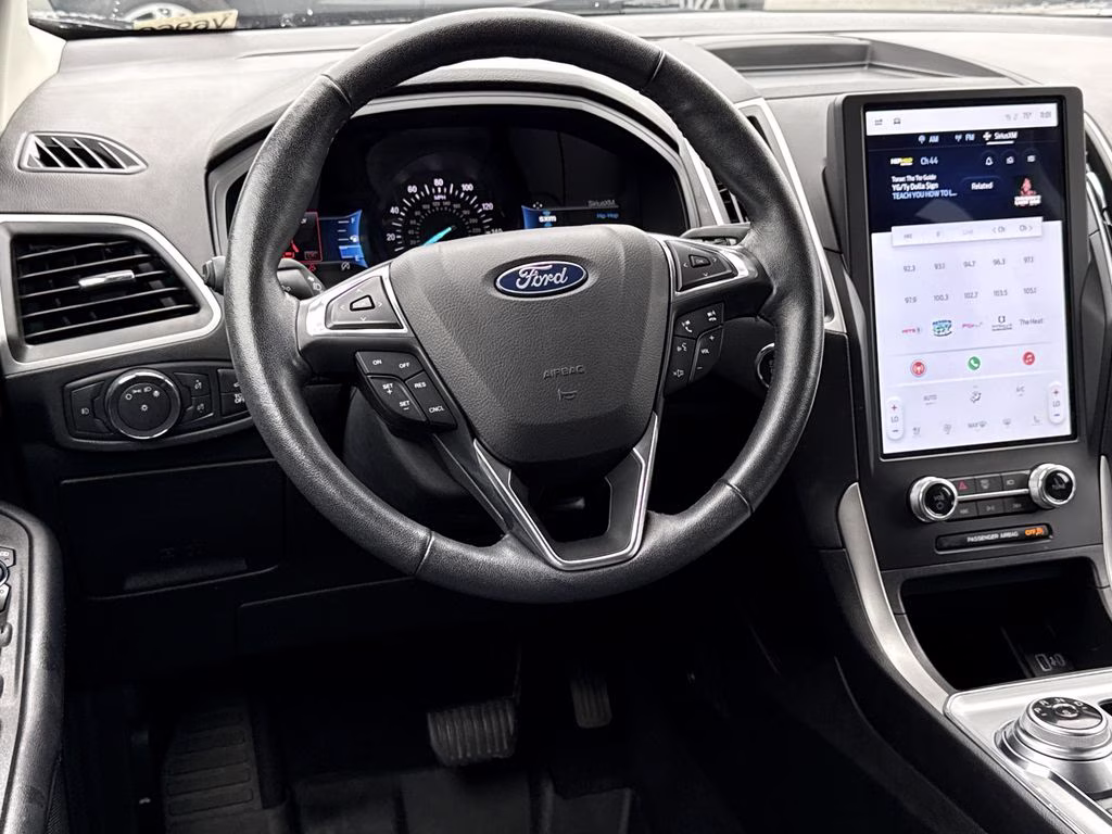 2022 Stone Blue Metallic Ford Edge SEL AWD SUV