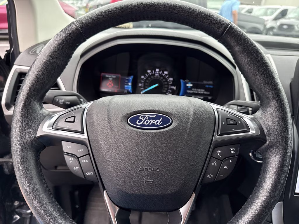 2022 Stone Blue Metallic Ford Edge SEL AWD SUV