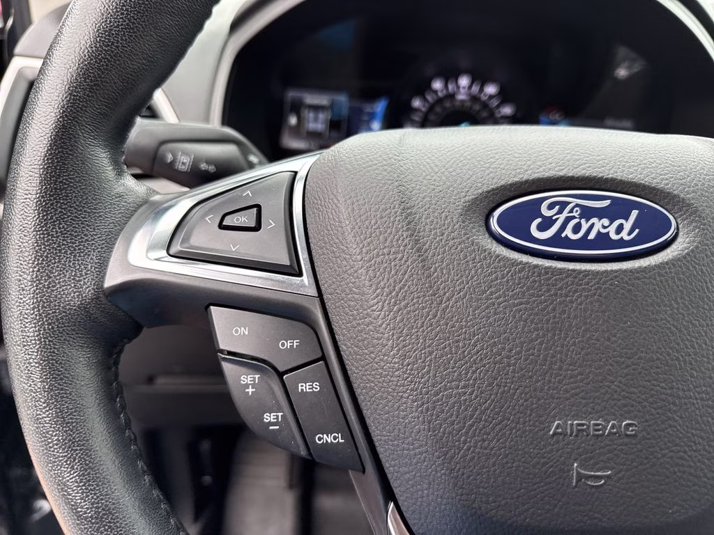 2022 Stone Blue Metallic Ford Edge SEL AWD SUV