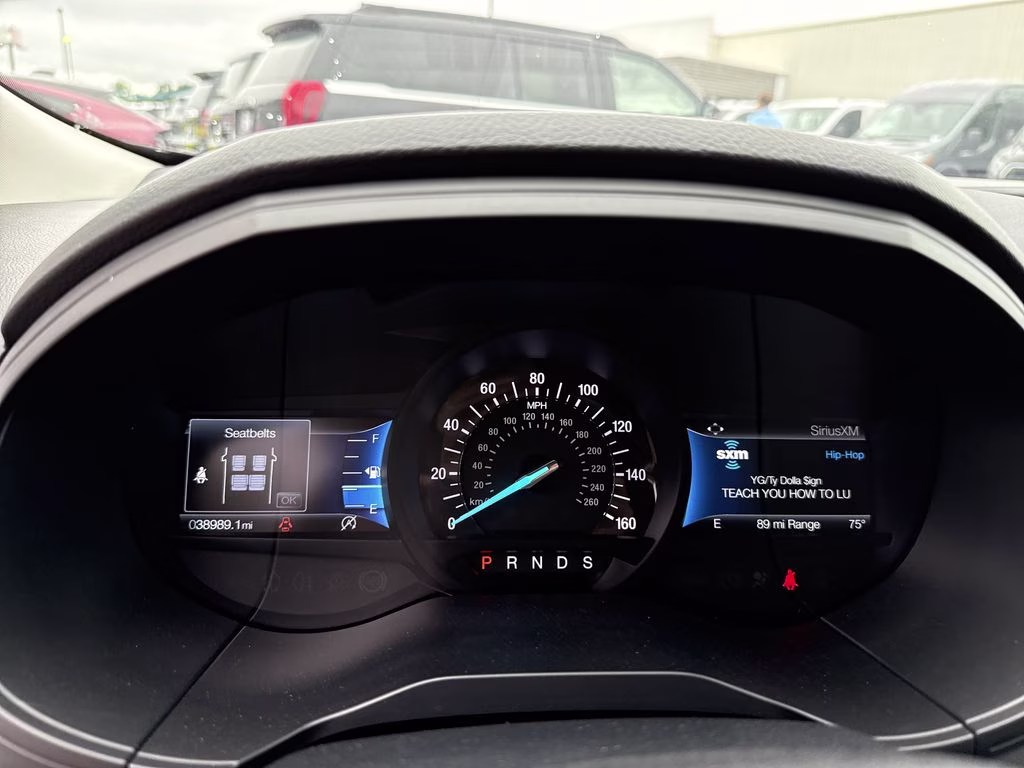 2022 Stone Blue Metallic Ford Edge SEL AWD SUV