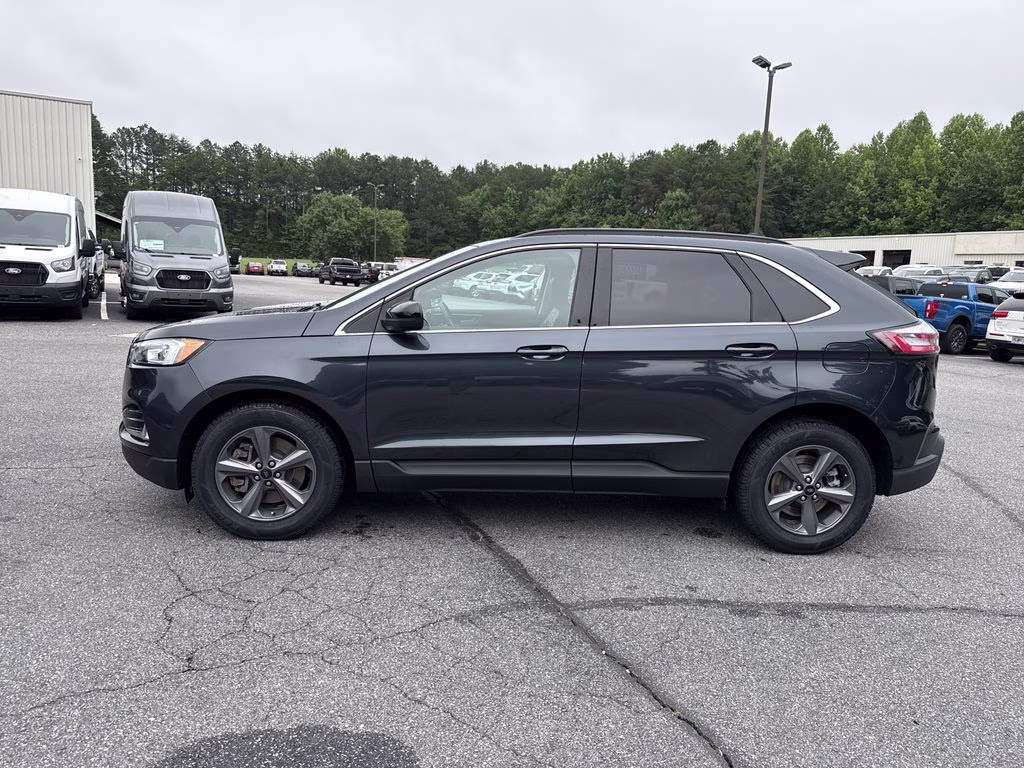 2022 Stone Blue Metallic Ford Edge SEL AWD SUV