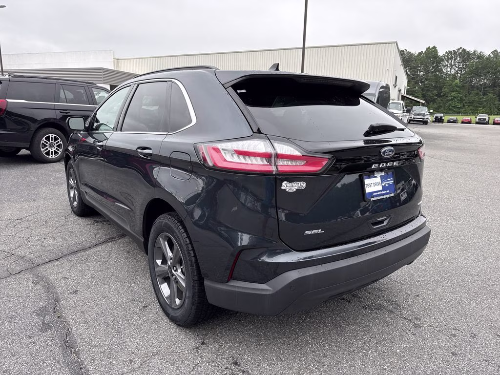 2022 Stone Blue Metallic Ford Edge SEL AWD SUV