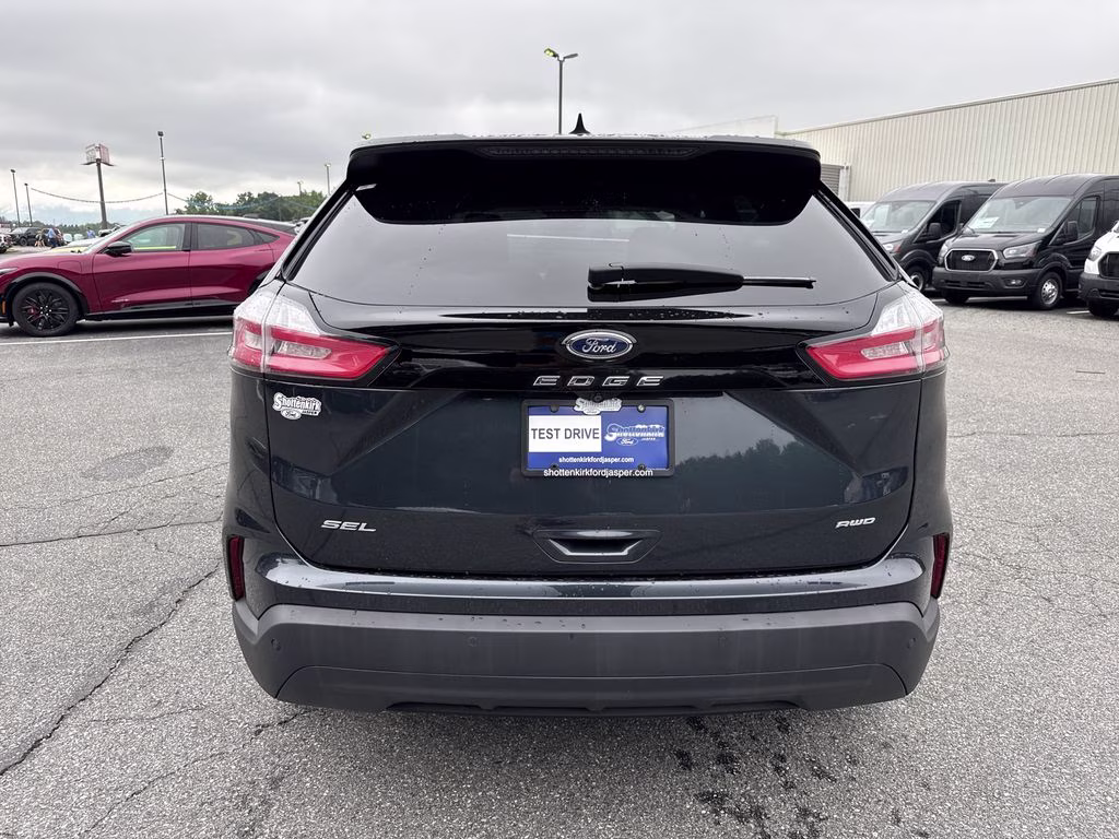 2022 Stone Blue Metallic Ford Edge SEL AWD SUV