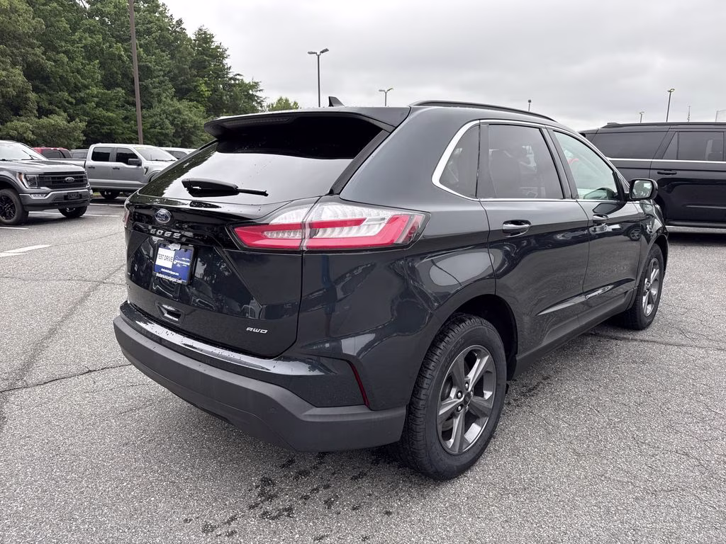2022 Stone Blue Metallic Ford Edge SEL AWD SUV