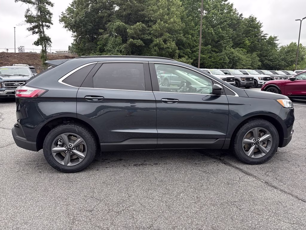 2022 Stone Blue Metallic Ford Edge SEL AWD SUV