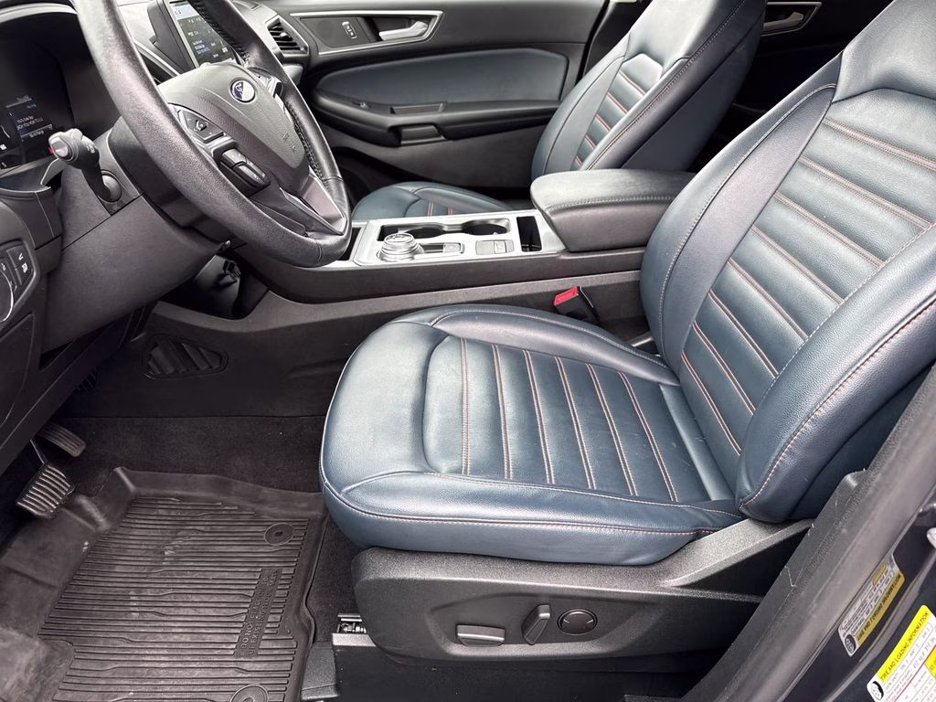 2022 Stone Blue Metallic Ford Edge SEL AWD SUV