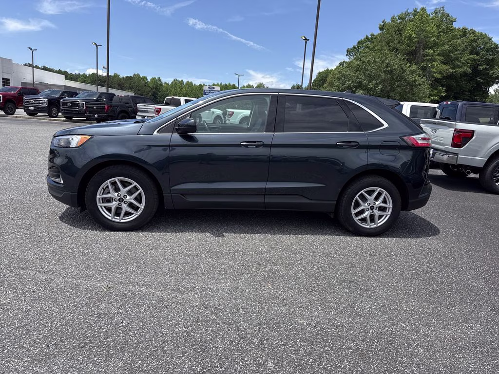 2023 Stone Blue Metallic Ford Edge SEL AWD SUV