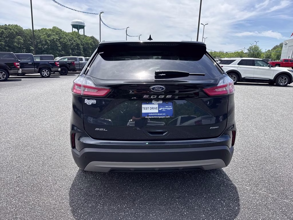 2023 Stone Blue Metallic Ford Edge SEL AWD SUV