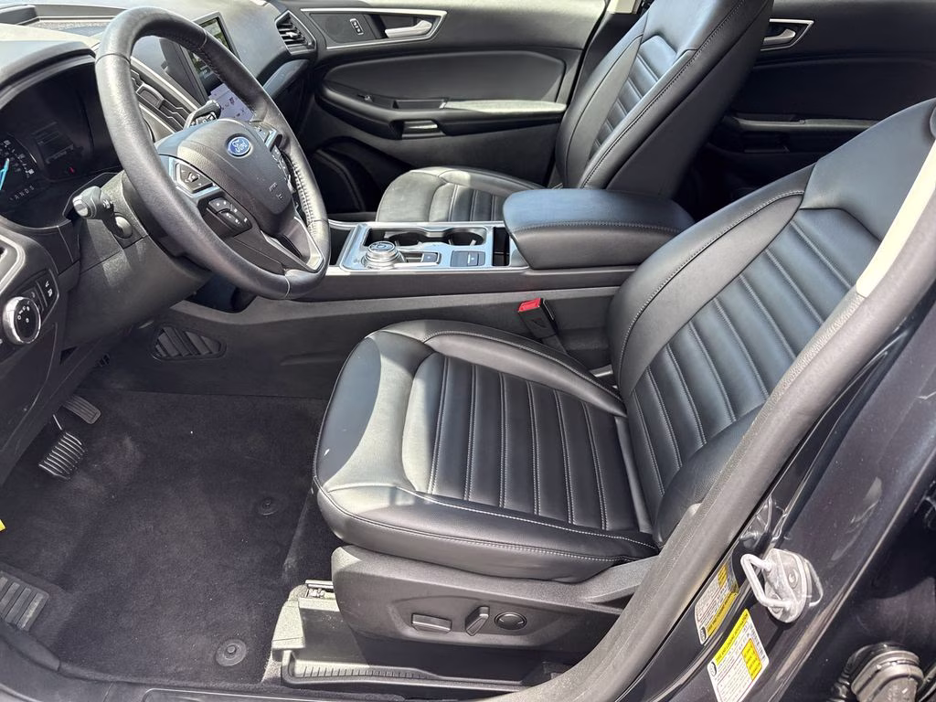 2023 Stone Blue Metallic Ford Edge SEL AWD SUV