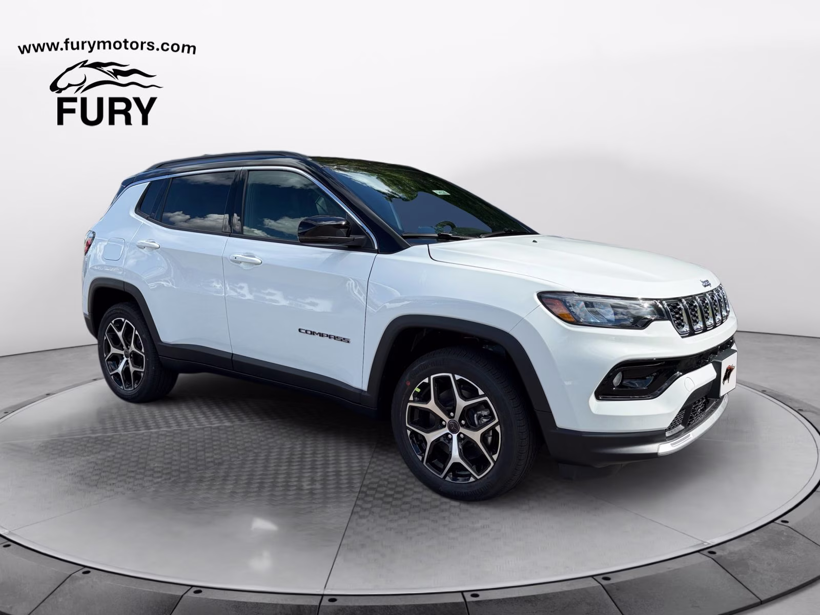 2026 Bright White Clearcoat Jeep Compass Limited 4X4 SUV