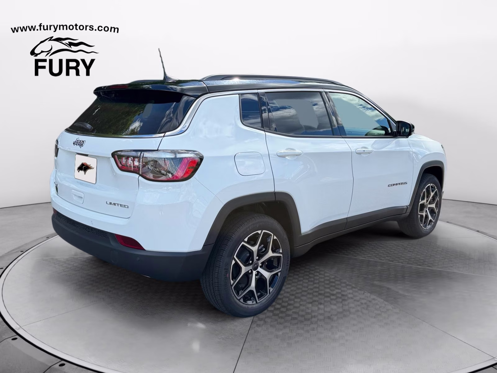 2026 Bright White Clearcoat Jeep Compass Limited 4X4 SUV