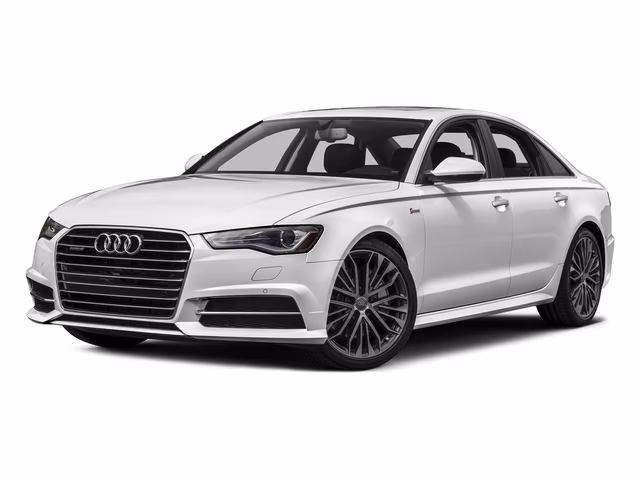 2016 White Audi A6 2.0T Premium Plus AWD Sedan