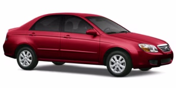 2009 Gold Kia Spectra EX FWD Sedan
