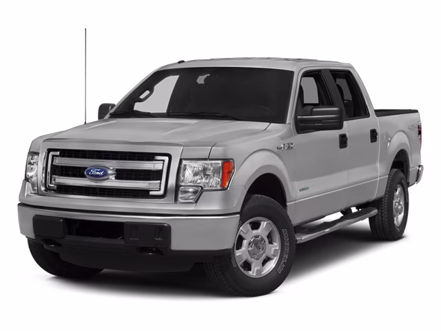 2014 Ingot Silver Metallic Ford F-150 XLT 4X4 Truck
