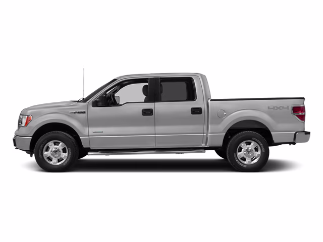2014 Ingot Silver Metallic Ford F-150 XLT 4X4 Truck