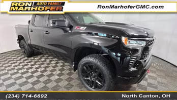 2025 Black Chevrolet Silverado 1500 LT Trail Boss 4X4 Truck