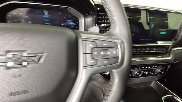 2025 Black Chevrolet Silverado 1500 LT Trail Boss 4X4 Truck