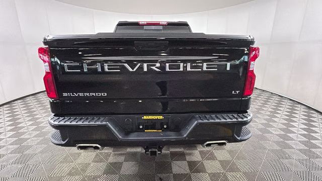 2025 Black Chevrolet Silverado 1500 LT Trail Boss 4X4 Truck