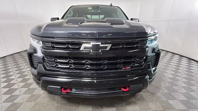 2025 Black Chevrolet Silverado 1500 LT Trail Boss 4X4 Truck