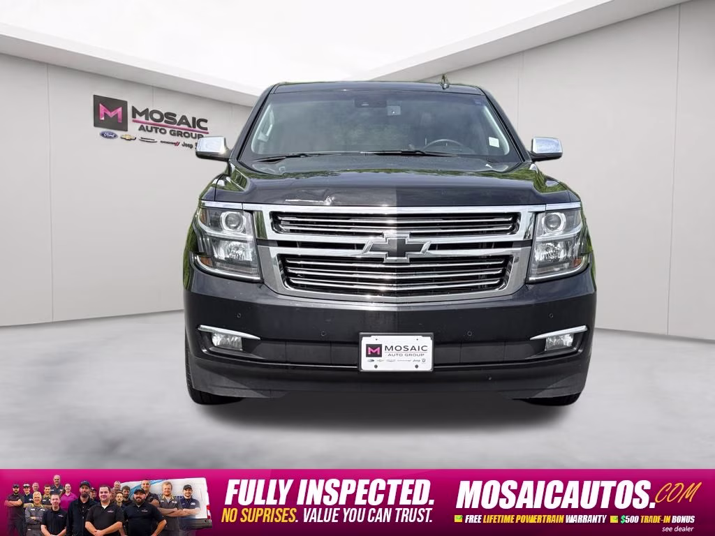 2015 Black Chevrolet Tahoe LTZ 4X4 SUV