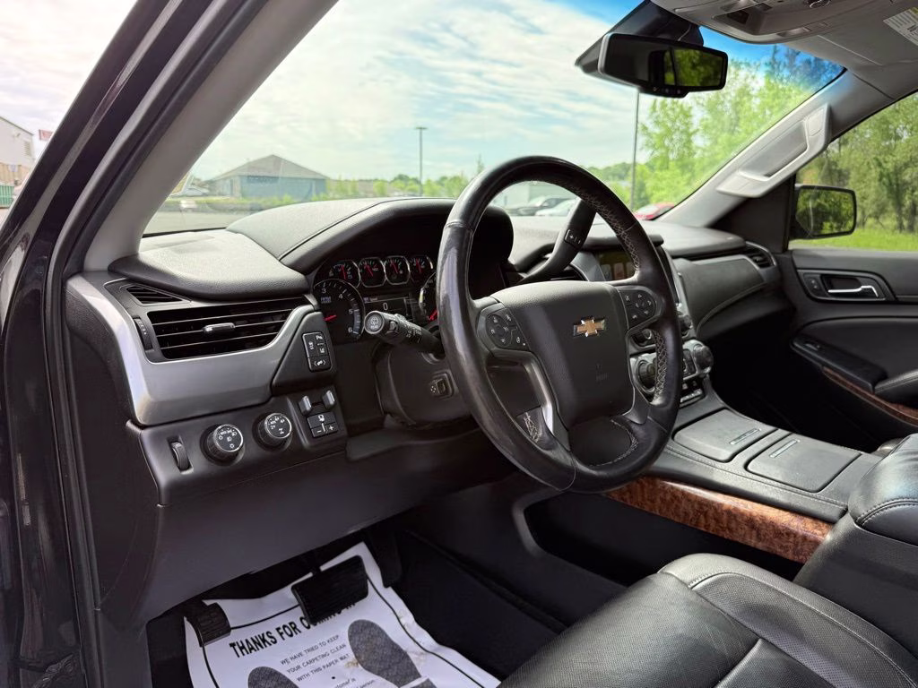2015 Black Chevrolet Tahoe LTZ 4X4 SUV