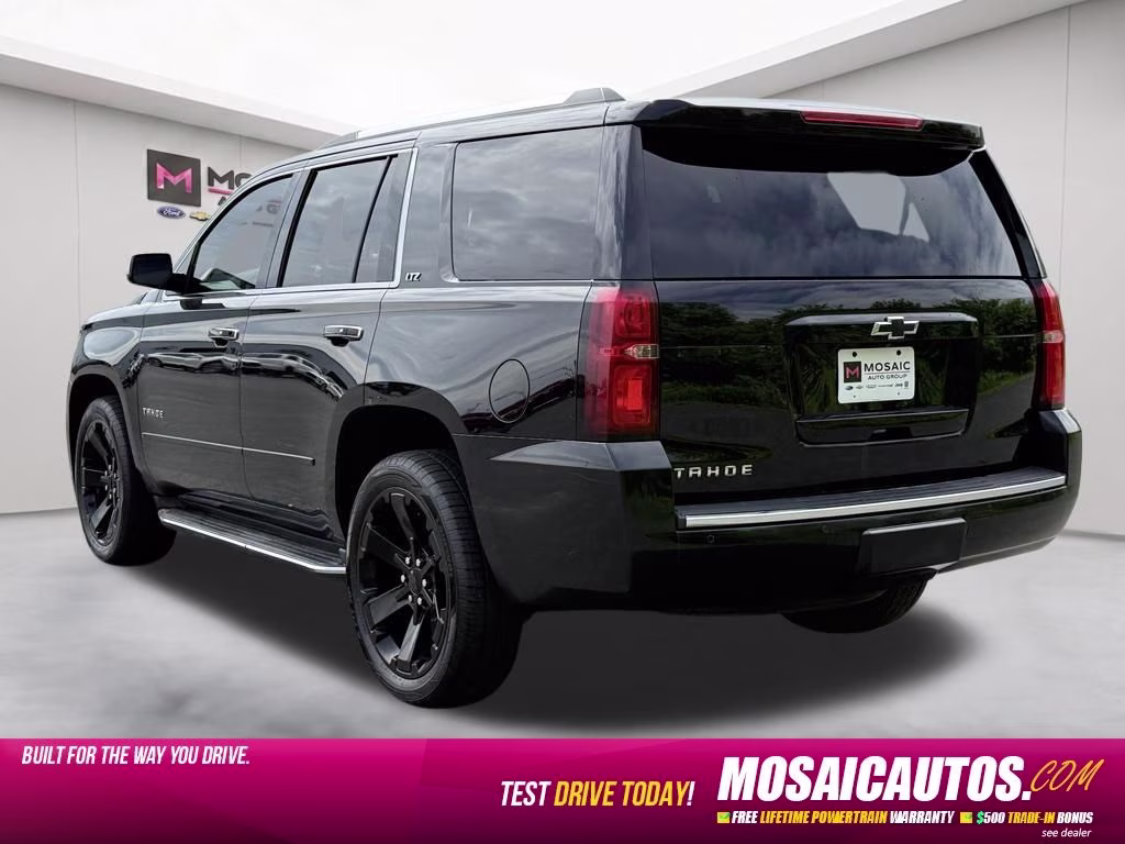 2015 Black Chevrolet Tahoe LTZ 4X4 SUV