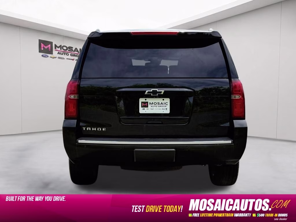 2015 Black Chevrolet Tahoe LTZ 4X4 SUV