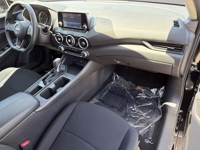 2025 Super Black Nissan Sentra S FWD Sedan