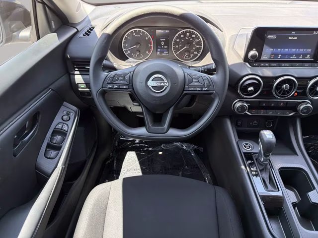 2025 Super Black Nissan Sentra S FWD Sedan