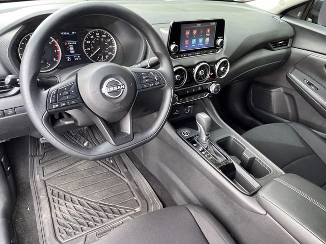 2025 Super Black Nissan Sentra S FWD Sedan