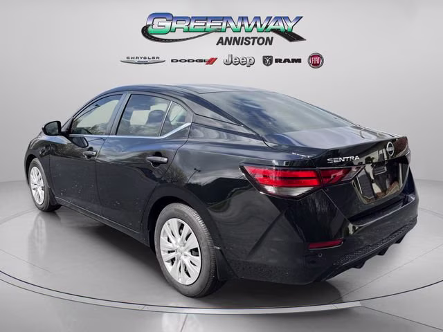 2025 Super Black Nissan Sentra S FWD Sedan