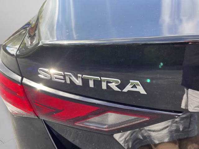2025 Super Black Nissan Sentra S FWD Sedan