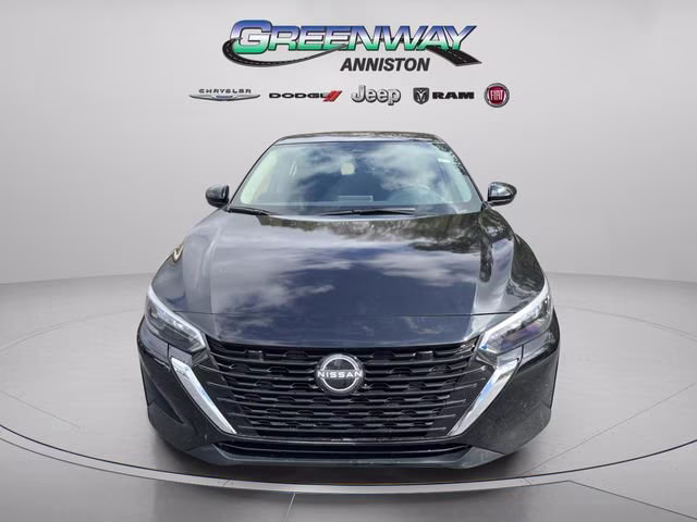 2025 Super Black Nissan Sentra S FWD Sedan