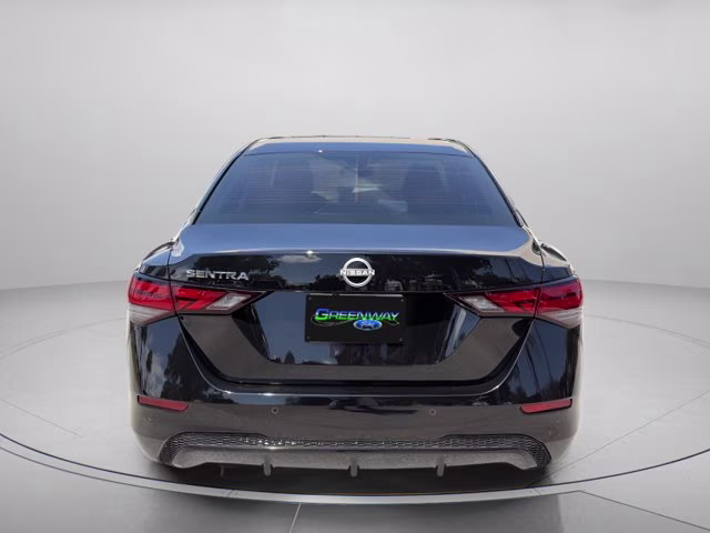 2025 Super Black Nissan Sentra S FWD Sedan