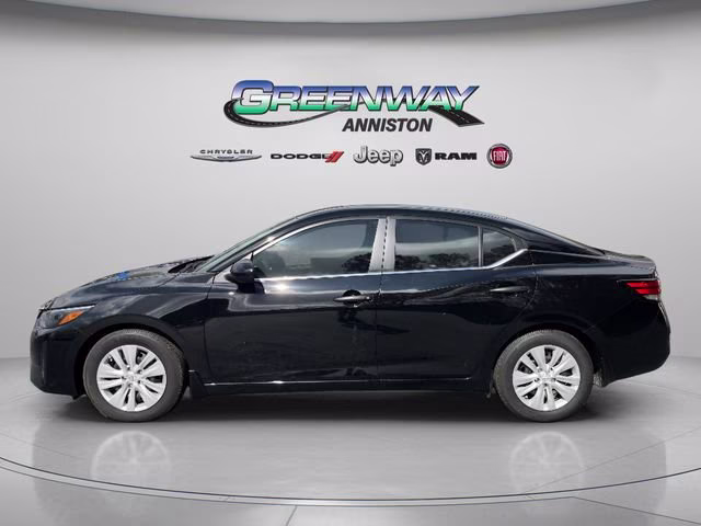 2025 Super Black Nissan Sentra S FWD Sedan