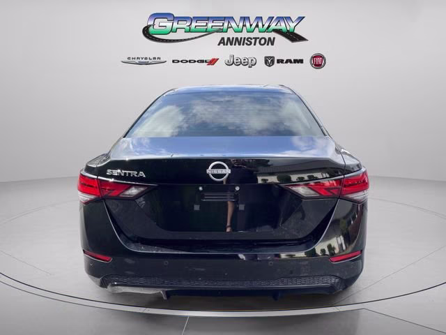 2025 Super Black Nissan Sentra S FWD Sedan