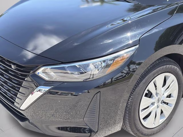 2025 Super Black Nissan Sentra S FWD Sedan