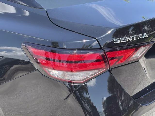 2025 Super Black Nissan Sentra S FWD Sedan