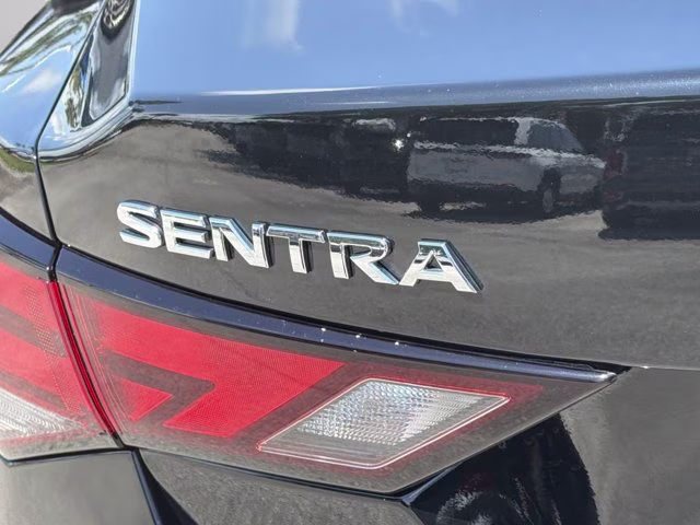 2025 Super Black Nissan Sentra S FWD Sedan