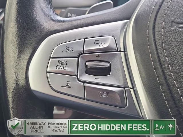2018 Glacier Silver Metallic BMW 7 Series 750i RWD Sedan