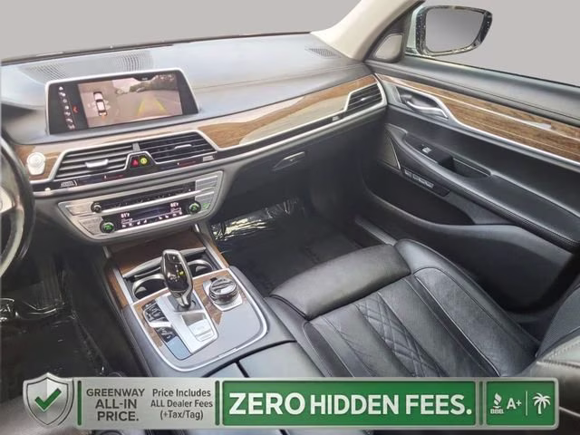 2018 Glacier Silver Metallic BMW 7 Series 750i RWD Sedan