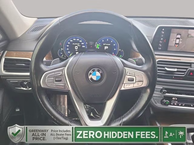 2018 Glacier Silver Metallic BMW 7 Series 750i RWD Sedan