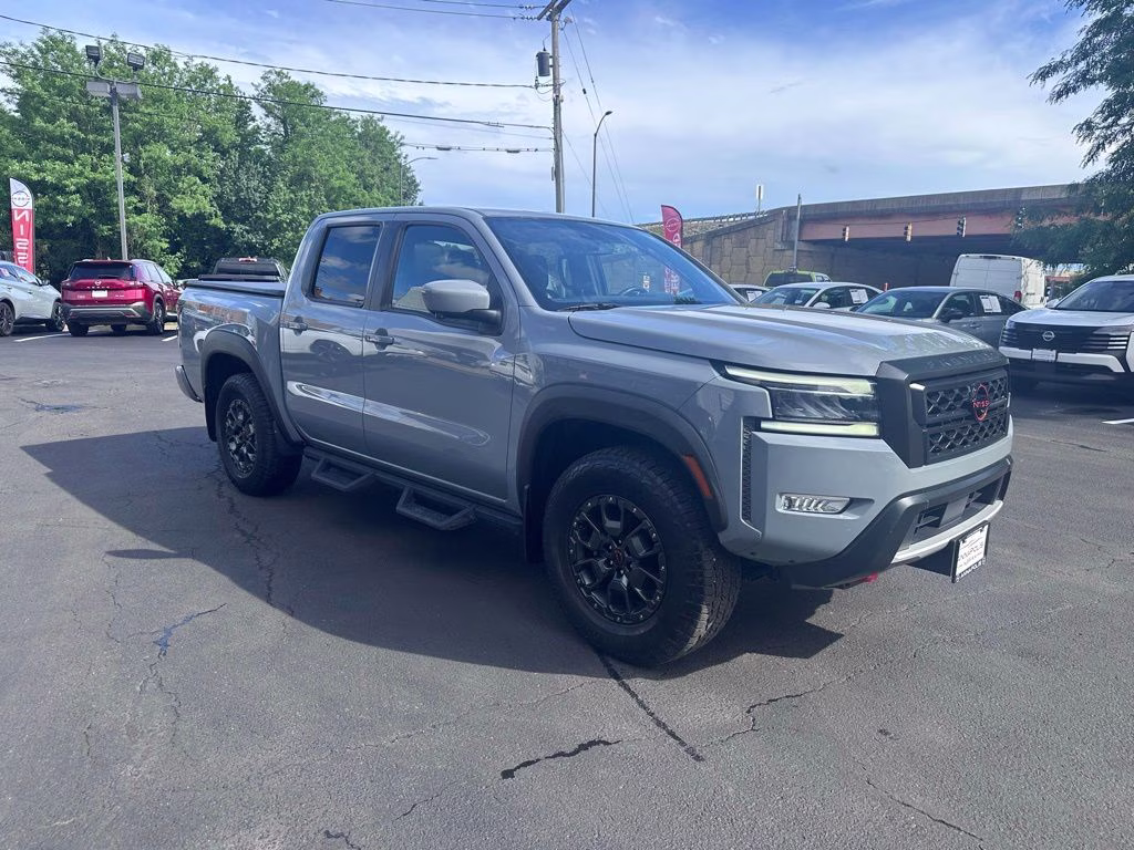 2023 Boulder Gray Pearl Nissan Frontier PRO-4X 4X4 Truck